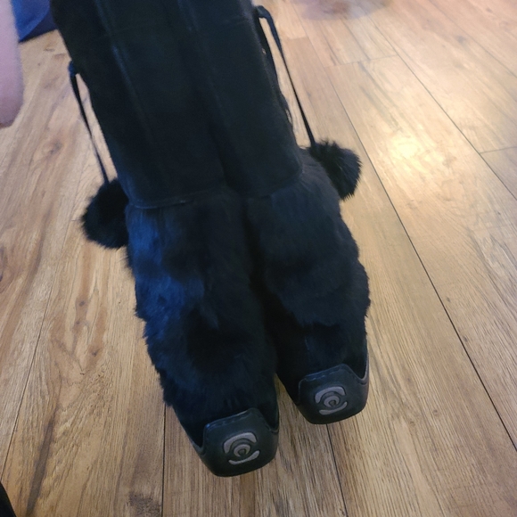 Manitoba mukluks black size 7 - Picture 2 of 4